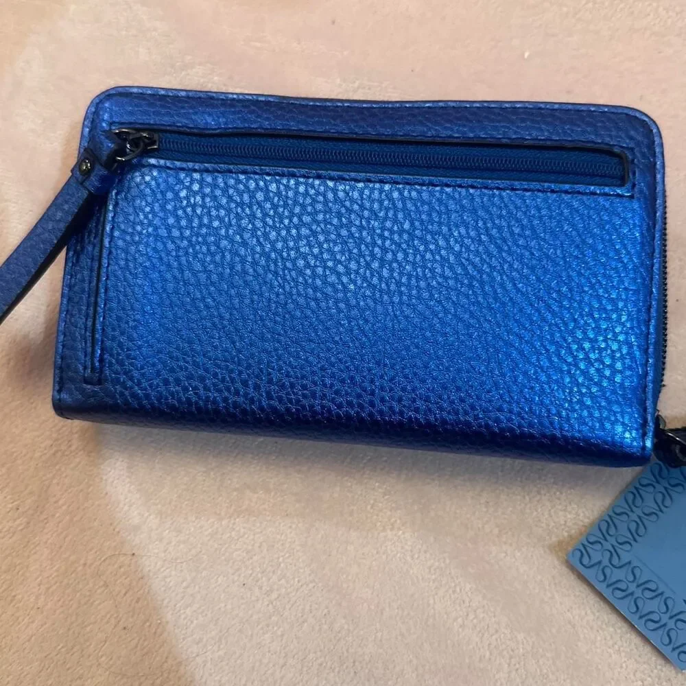 Vera-wang Women's Blue Wallet-purses